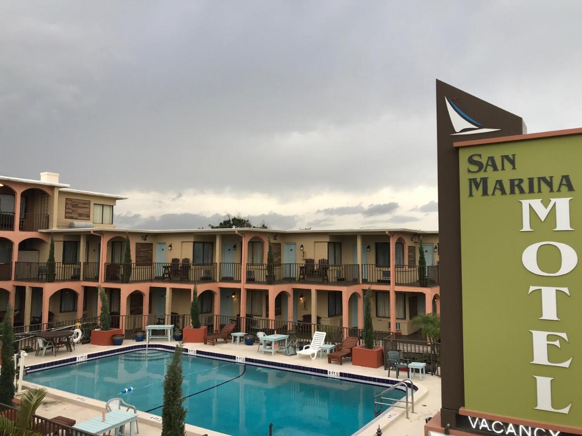 San Marina Motel Daytona Дейтона Бийч Екстериор снимка